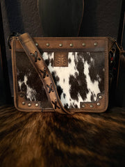 Cowhide Mae Crossbody