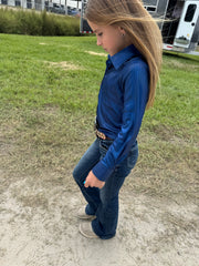 Youth royal blue pullover