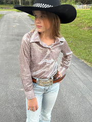 Youth Snakeskin Pullover