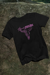 Ranchy Threads Floral Bull Skull