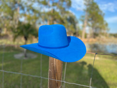 Royal Blue Cowboy Hat