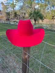 Red Cowboy Hat