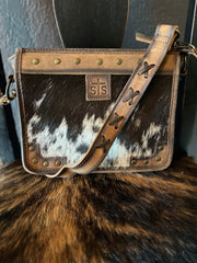 Cowhide Mae Crossbody