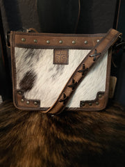 Cowhide Mae Crossbody