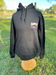Leopard hot pink cowboys hoodie
