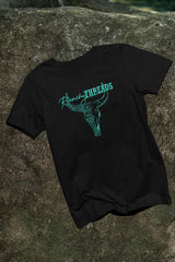 Ranchy Threads Floral Bull Skull