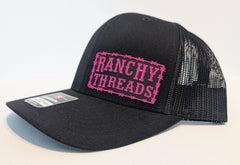 Ranchy Threads Barbwire Patch Hat