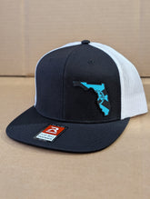 Florida flag PVC patch hat