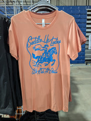 Saddle up ladies unisex t-shirt