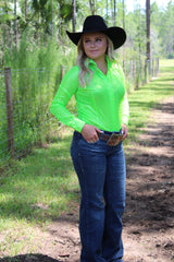 Neon Green Pullover