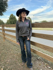 Women's Cool & Dry Heathered Performance Quarter-Zip Pullover