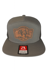 Duck patch 7 panel trucker hat