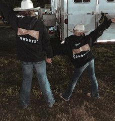 Leopard cowboys hoodie