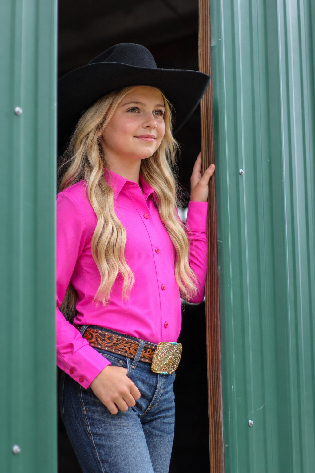 Youth Hot Pink Cooling Pullover