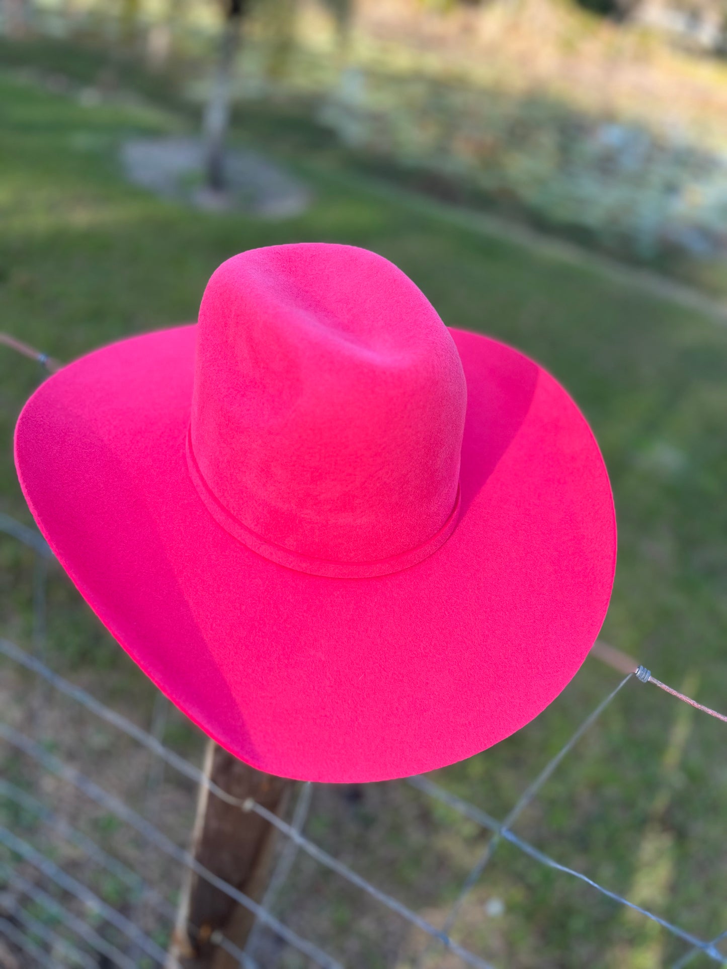 Fuschia Cowboy Hat