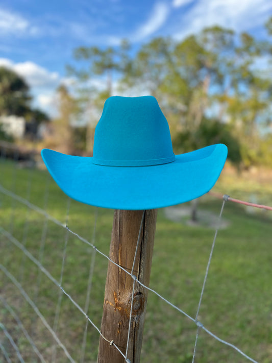 Turquoise Cowboy Hat