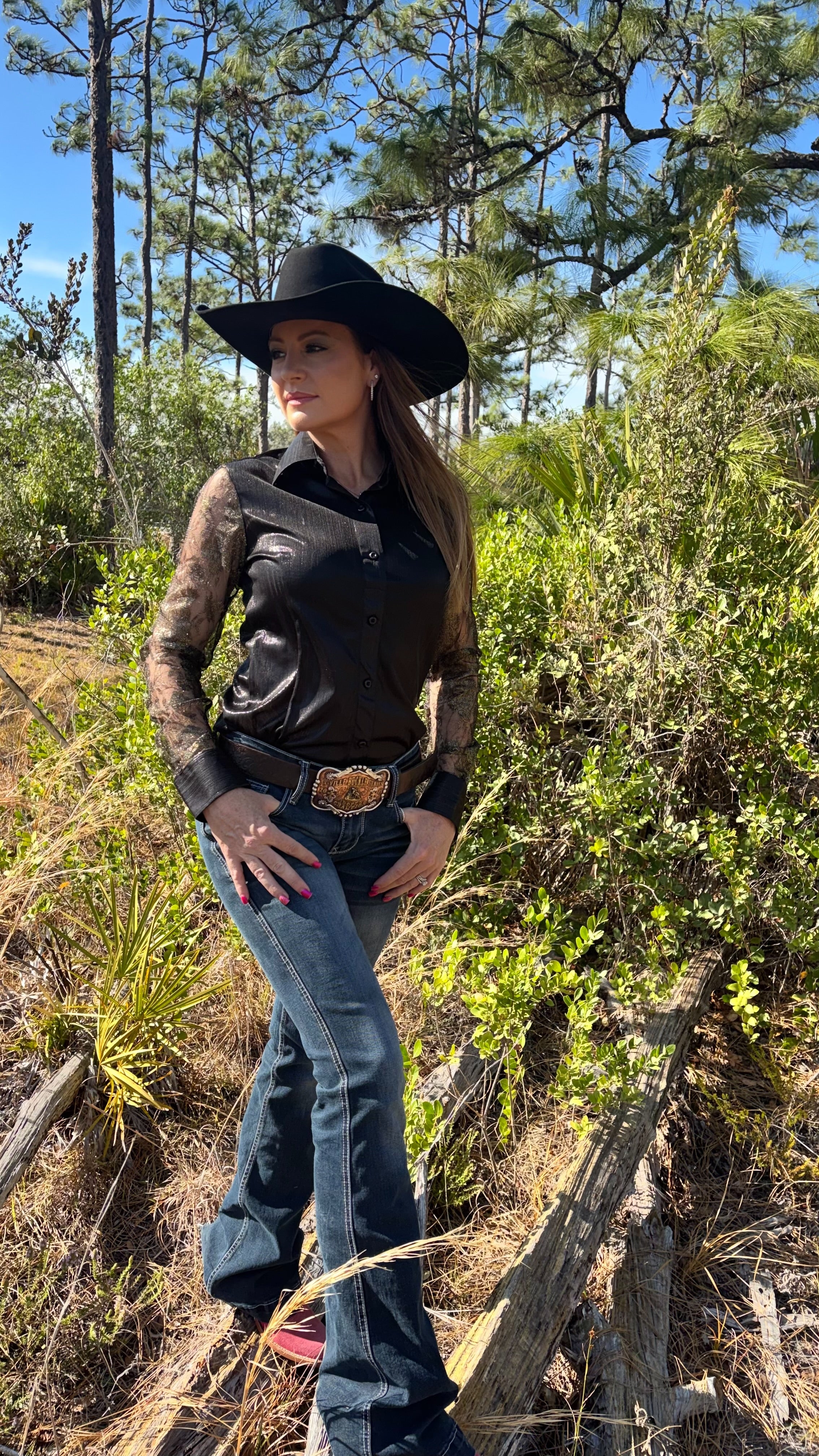 The Brianna Lace Pullover