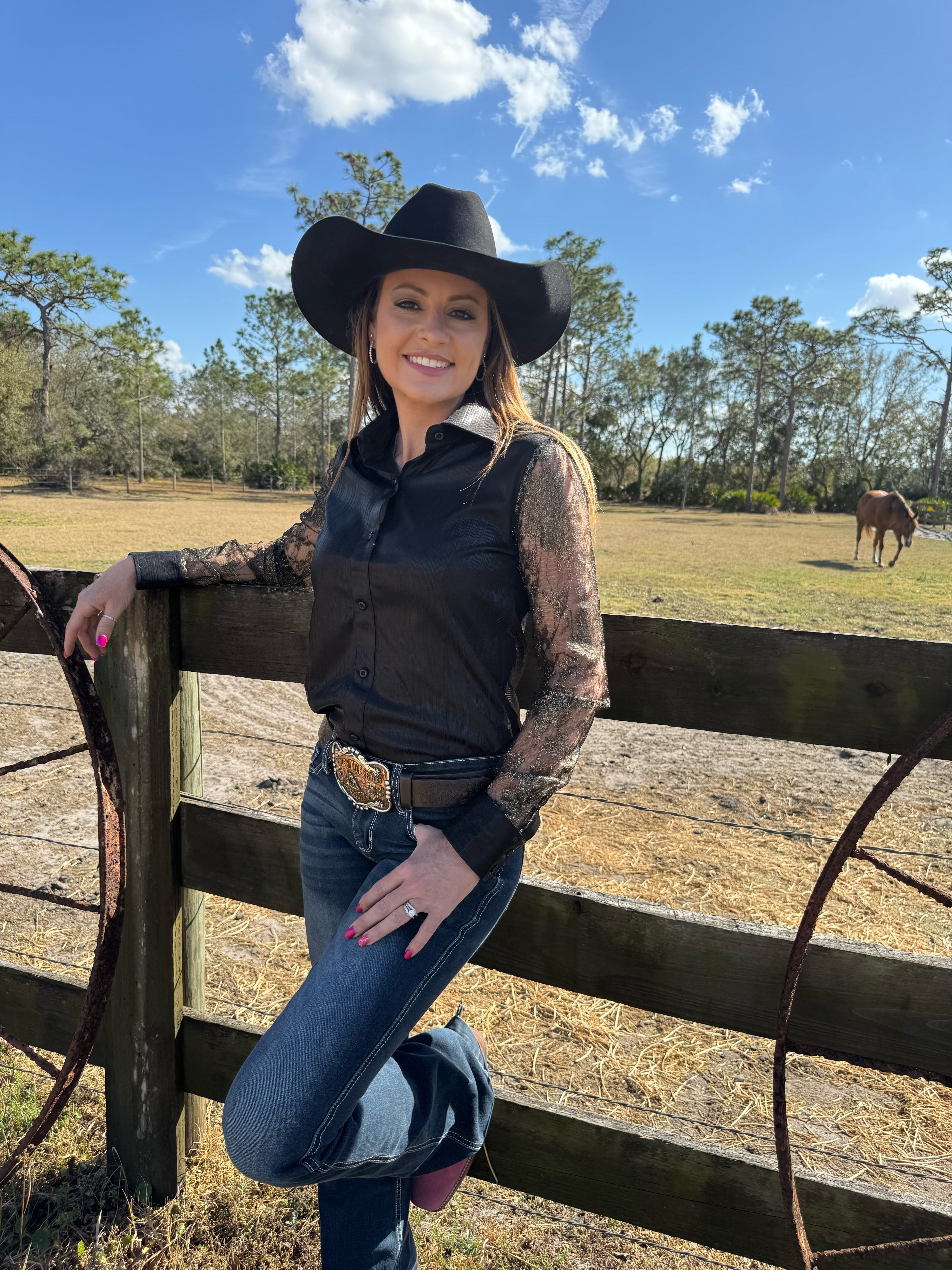 The Brianna Lace Pullover