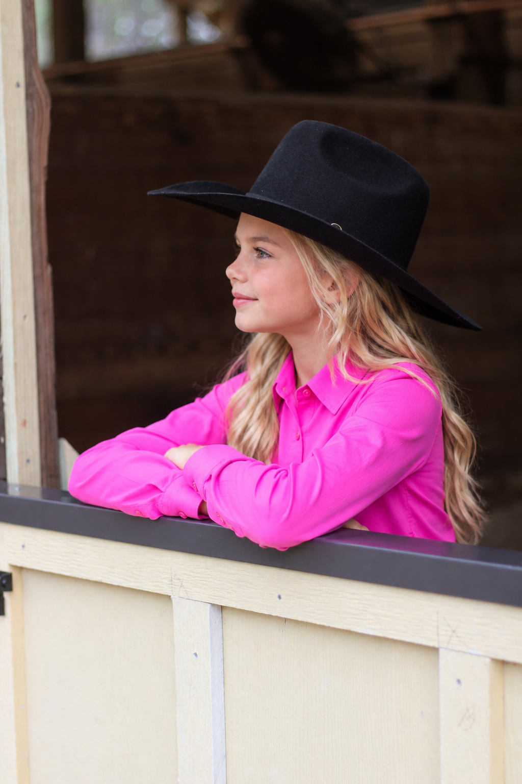 Youth Hot Pink Cooling Pullover
