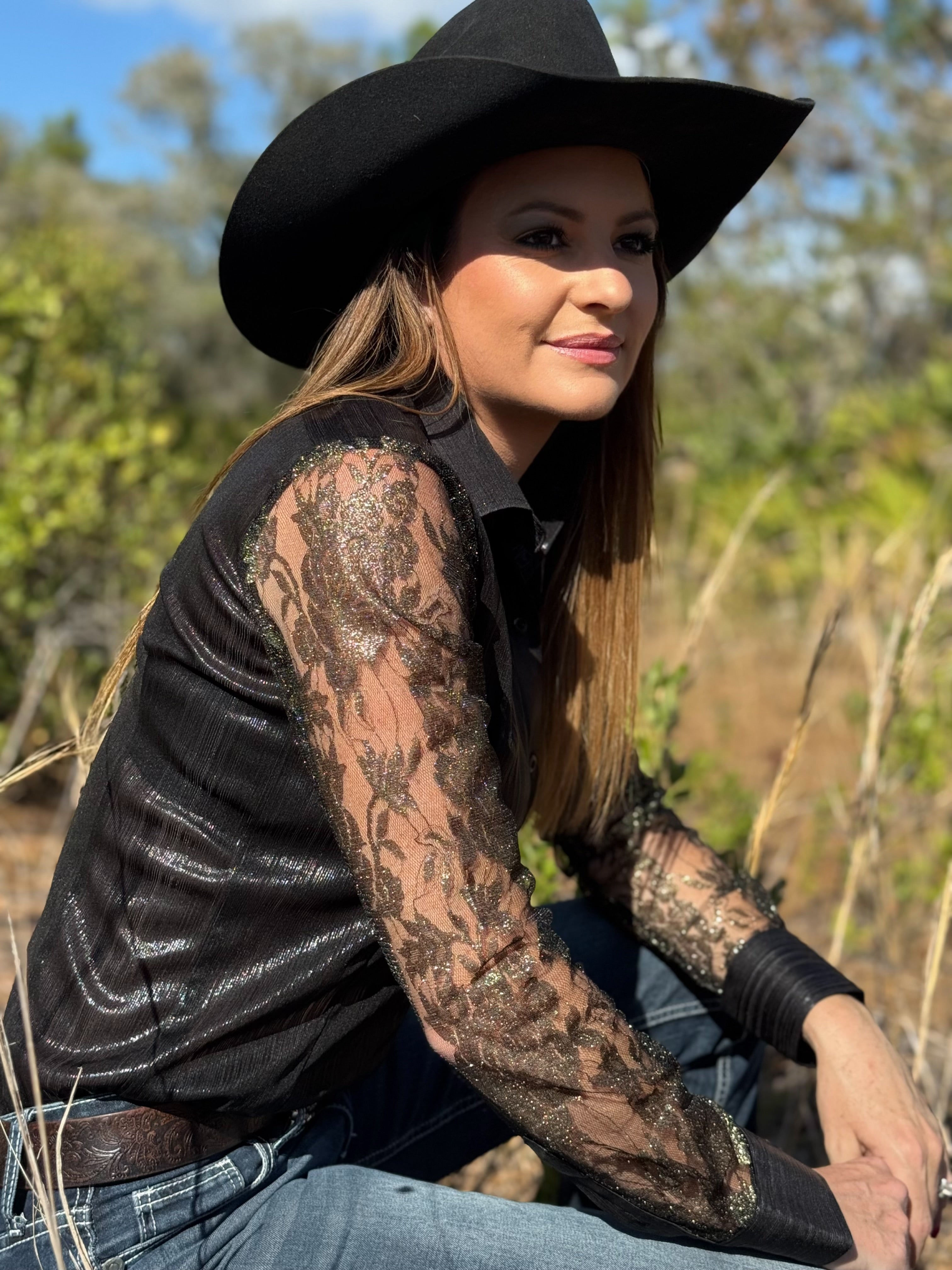 The Brianna Lace Pullover