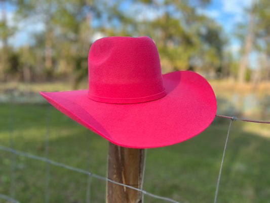 Fuschia Cowboy Hat