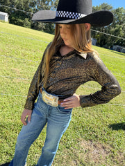 Youth Leopard Pullover