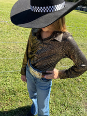 Youth Leopard Pullover