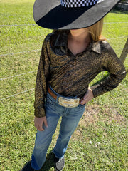 Youth Leopard Pullover