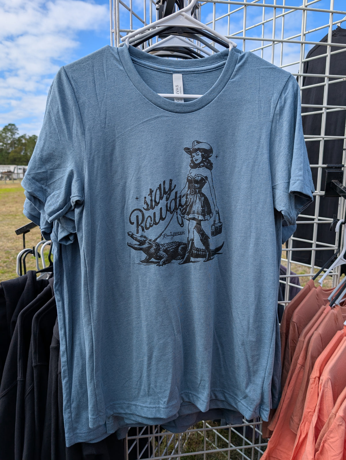 Stay rowdy tshirts