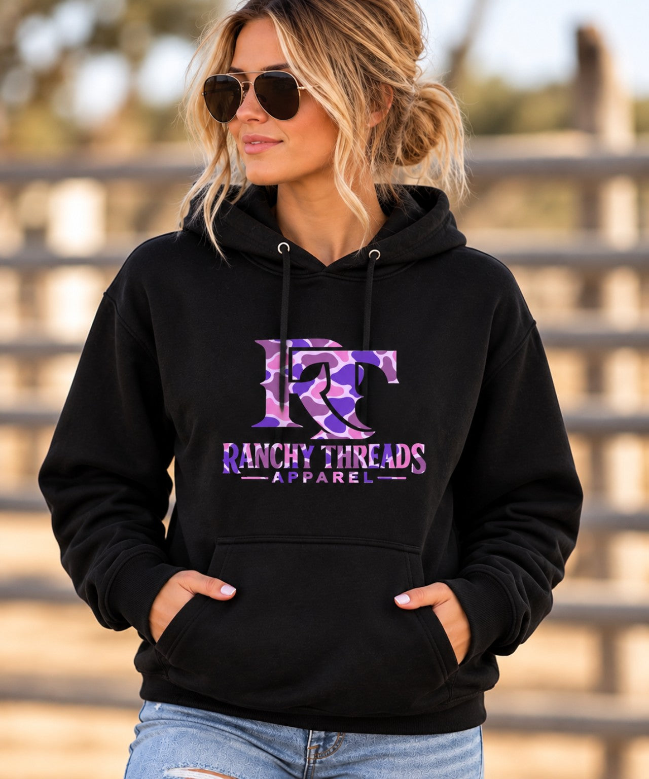 Purple Duck Camo hoodie