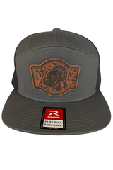 Turkey patch 7 panel trucker hat