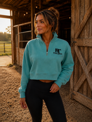 Women’s V.I.T.™ Fleece 1/2-Zip with embroidery