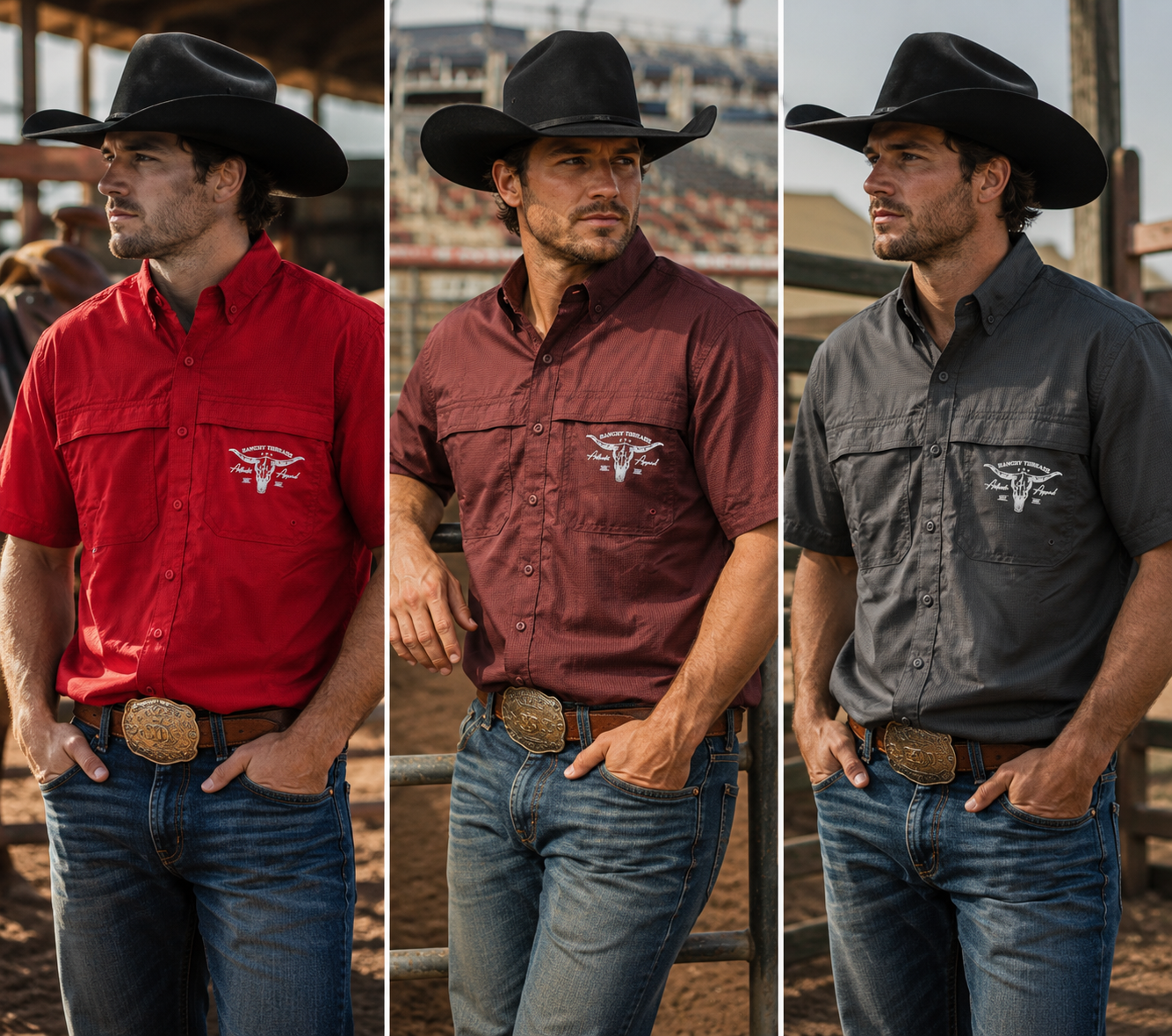 Ranchy Threads Men's Fishing Shirt