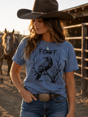 F-caw-F crow T-shirt